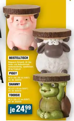 Handelshof BEISTELLTISCH PIGGY, SHAWNY, TOODSIE Angebot