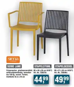 Handelshof Siena GARDEN SERIE LANE STAPELSTUHL Angebot