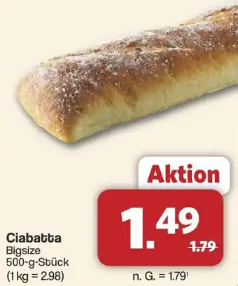 Famila Nord West Ciabatta Angebot