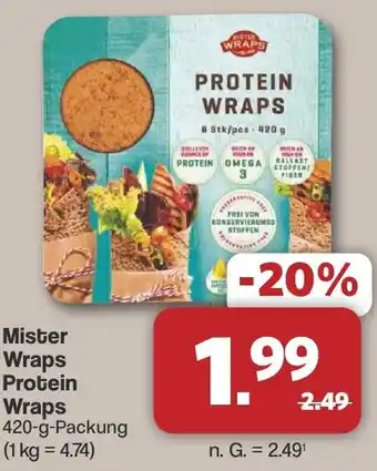 Famila Nord West Mister Wraps Protein Wraps Angebot