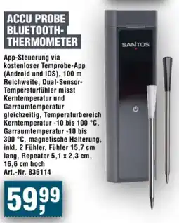 Handelshof SANTOS ACCU PROBE BLUETOOTH- THERMOMETER Angebot