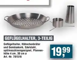 Handelshof SANTOS GEFLÜGELHALTER, 3-TEILIG Angebot