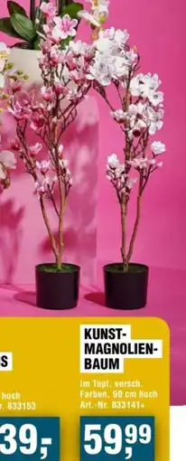 Handelshof KUNST- MAGNOLIEN- BAUM Angebot