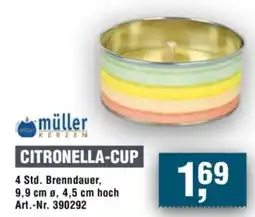 Handelshof müller KERZEN CITRONELLA-CUP Angebot