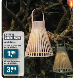 Handelshof SOLAR- HÄNGELAMPE Angebot