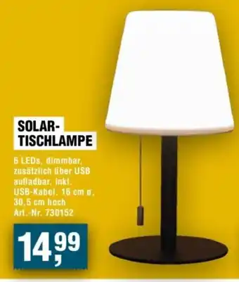SOLAR- TISCHLAMPE