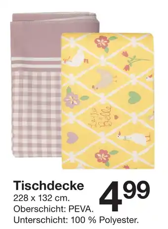 Zeeman Tischdecke Angebot