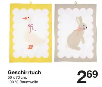 Zeeman Geschirrtuch Angebot