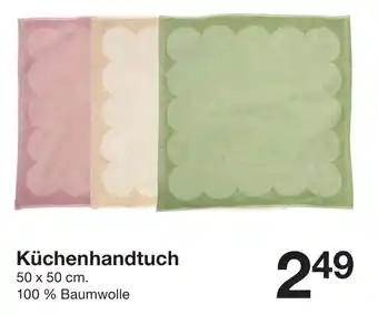 Zeeman Küchenhandtuch Angebot