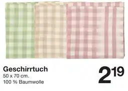 Zeeman Geschirrtuch 50 x 70 cm. Angebot