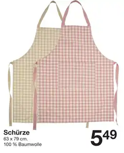 Zeeman Schürze 63 x 79 cm. Angebot