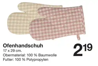 Zeeman Ofenhandschuh Angebot
