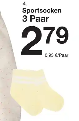Zeeman Sportsocken Angebot