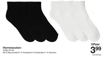 Zeeman Herrensocken Angebot