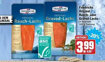 HIT Ullrich Friedrichs Original Rauch oder Graved Lachs 100g Angebot