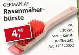 Sonderpreis Baumarkt GERMANIA Rasenmäherbürste Angebot