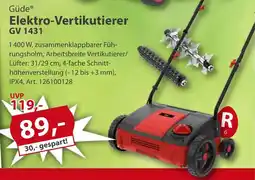 Sonderpreis Baumarkt Güde Elektro-Vertikutierer GV 1431 Angebot