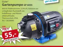 Sonderpreis Baumarkt Güde Gartenpumpe GP 6035 Angebot