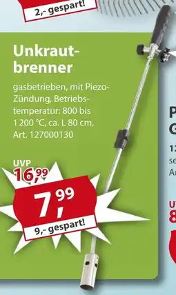 Sonderpreis Baumarkt Unkrautbrenner Angebot