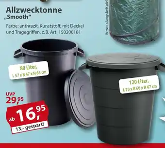 Sonderpreis Baumarkt Allzwecktonne ,,Smooth" Angebot