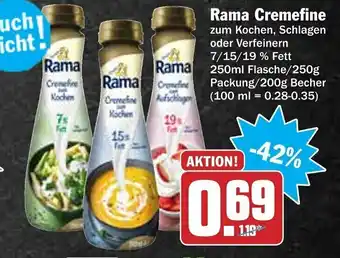 HIT Ullrich Rama Cremefine 250 ml /250g Angebot