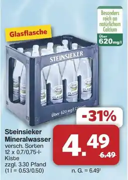 Famila Nord West Steinsieker Mineralwasser Angebot