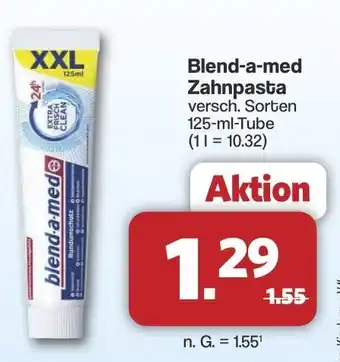Famila Nord West Blend-a-med Zahnpasta Angebot