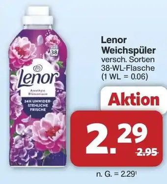 Famila Nord West Lenor Weichspüler Angebot