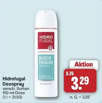 Famila Nord West Hidrofugal Deospray Angebot