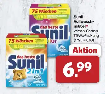Famila Nord West Sunil Vollwaschmittel Angebot