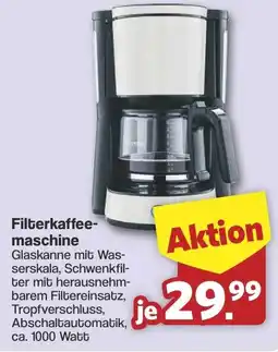 Famila Nord West SEVERIN Filterkaffee maschine Angebot