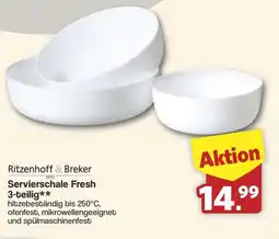 Famila Nord West Ritzenhoff & Breker Servierschale Fresh 3-teilig Angebot