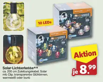Famila Nord West Solar-Lichterkette Angebot