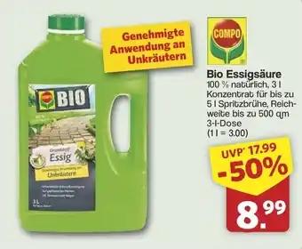 Famila Nord West COMPO Bio Essigsäure Angebot