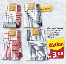 Famila Nord West Küchentücher 6er-Pack Angebot