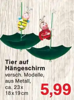 Wiglo Wunderland Tier auf Hängeschirm Angebot