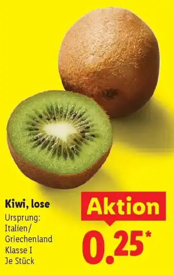 Lidl Kiwi, lose Angebot