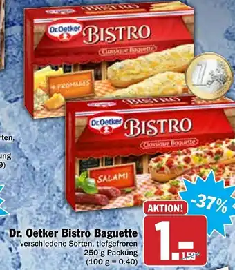 HIT Ullrich Dr. Oetker Bistro Baguette 250 g Angebot