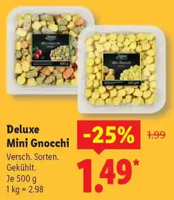 Lidl Deluxe Mini Gnocchi Angebot