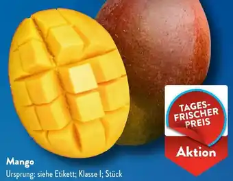 Aldi Süd Mango Angebot