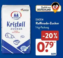 Aldi Süd DIADEM Raffinade-Zucker Angebot