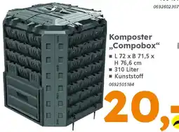 Globus Baumarkt Komposter „Compobox" Angebot