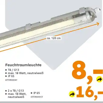 Globus Baumarkt Feuchtraumleuchte Angebot