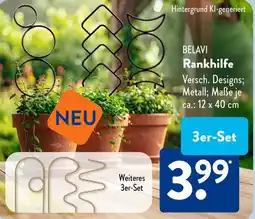 Aldi Süd BELAVI Rankhilfe 3er-Set Angebot