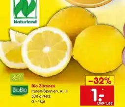 Netto Marken-Discount BioBio Bio-Zitronen Angebot