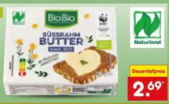 Netto Marken-Discount BioBio Bio-Süßrahmbutter Angebot