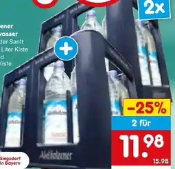 Netto Marken-Discount Adelholzener Mineralwasser Angebot