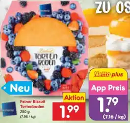 Netto Marken-Discount Biscoteria Feiner Biskuit Tortenboden Angebot
