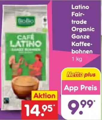 Netto Marken-Discount BioBio Latino Organic Cafe Angebot