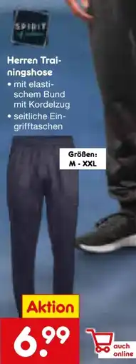 Netto Marken-Discount Herren Trainingshose Angebot
